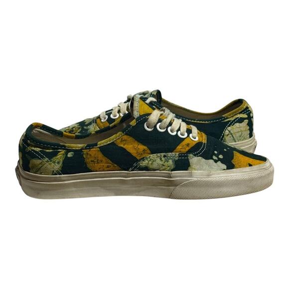 Vans X Della Lo Pro Batik Tribal Print Sneakers Women's Size 8.5 Ghana Collab - Picture 8 of 9